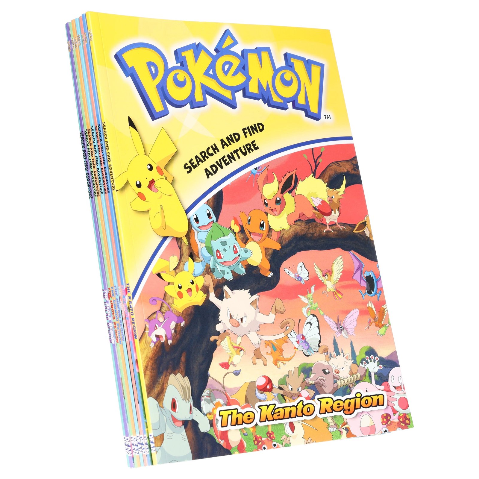 Pokemon Search and Find Adventure - 8 Books